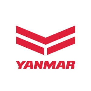 Red “Y” chevron logo with bold text “Yanmar” below.
